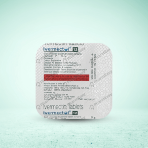 Ivermect 12mg-1 Tablet