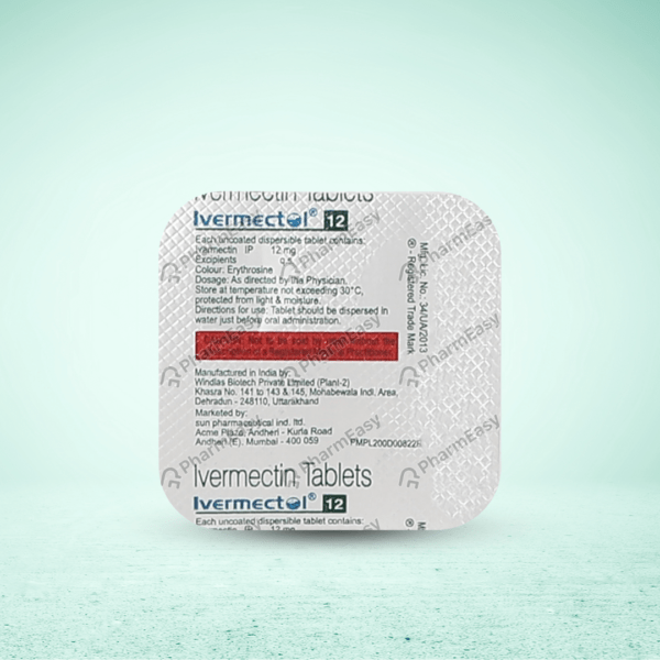 Ivermect 12mg-1 Tablet