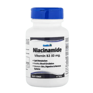 Niasure - Niacinamide (Vitamin B3) | 60 Tablets (500 mg)
