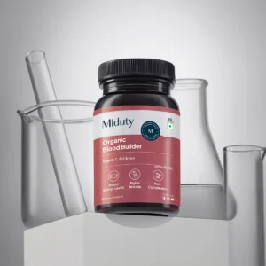 Organic Blood Builder - 60 Capsules in a Bottle