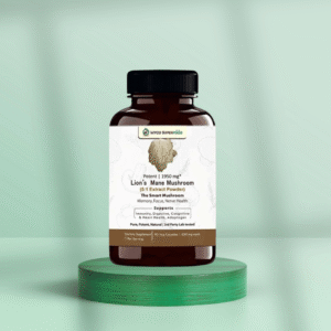 Lion Mane Mushroom Extract capsules-A Bottle of 60 capsules