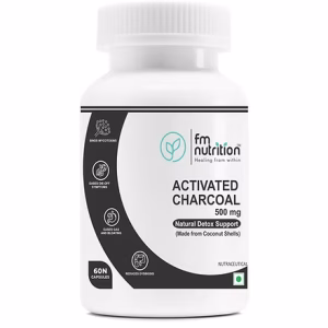 Activated Charcoal CAPSULES - A Bottle of 60 Capsules