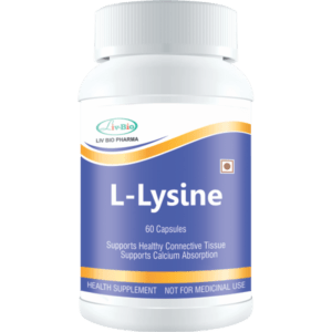 L-Lysine – 400 mg 60 Capsules