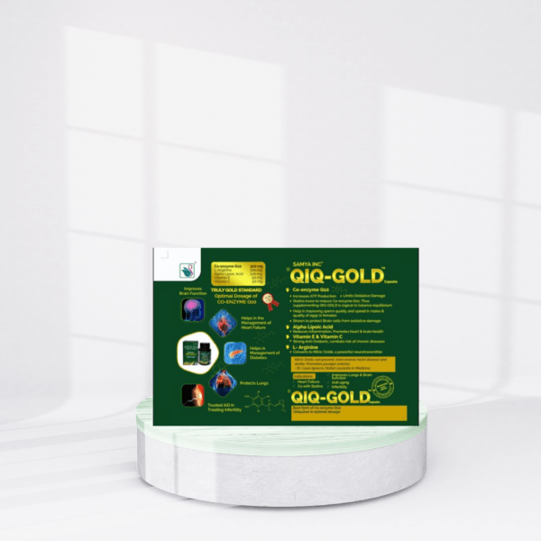 QIQ-GOLD Capsules - 30 Capsules in a Bottle - Image 2