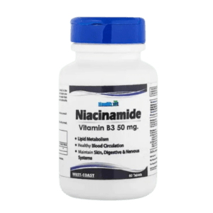Niasure - Niacinamide (Vitamin B3) | 60 Tablets (500 mg)