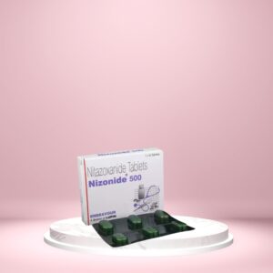 Nizonide 500mg Tablet (Nitazoxanide) -A Stripe Of 6 Tablets