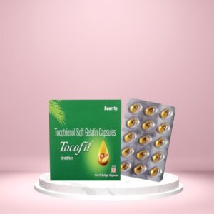 TOCOFIL CAPSULES - A Stripe Of 15 Capules
