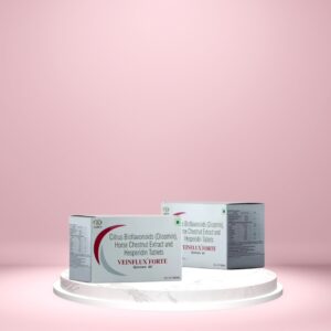 VEINFLUX FORTE TABLETS - A Stripe Of 10 Tablets