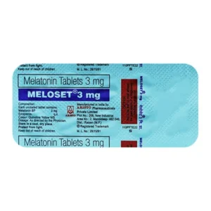 MELOSET 3MG TABLET -A Stripe Of 10 Tablets