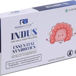 Rychbiome Indus Essential Synbiotics Veg Capsule - A Box Of 20 Caps
