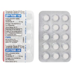 DYTOR 10MG TABLET - A Stripe Of 15 Tablets