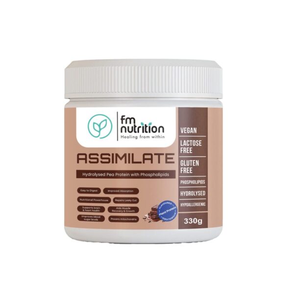 Assimilate Protein Chocolate Flavor 330gm FMN