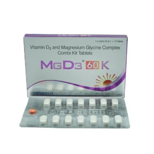 MGD3 60K TABLETS - A Stripe Of 14 Tablets