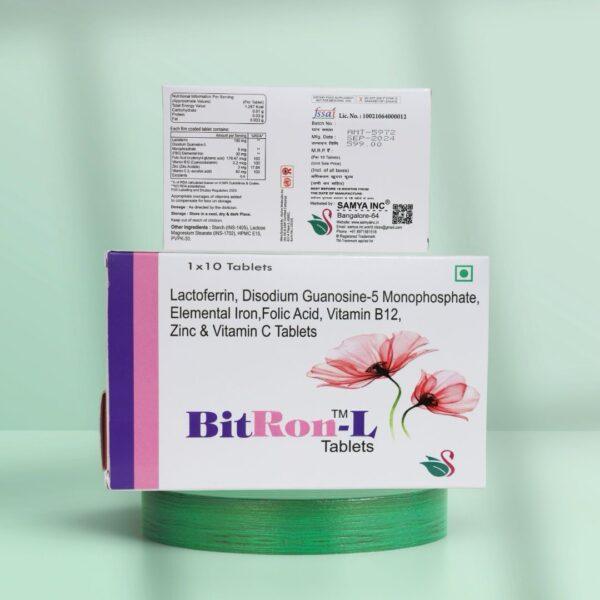 BITRON L TABLETS - A STRIPE OF 10 TABLETS