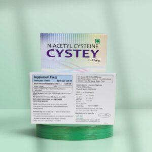 Cystey 600mg Tablet - A Stripe Of 10 Tablets