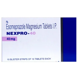 NEXPRO 40MG TAB - A  Stripe of 15 Tablets
