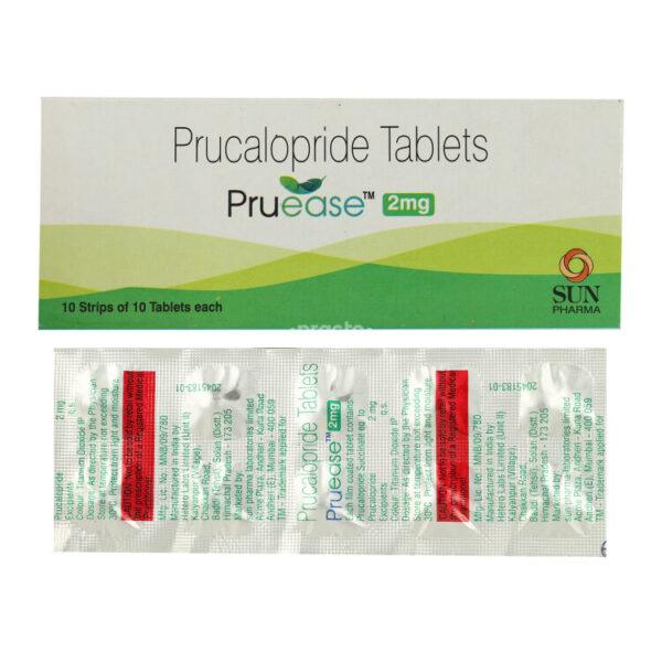 PRUEASE 2MG TAB - A STRIPE OF 10 TABLETS