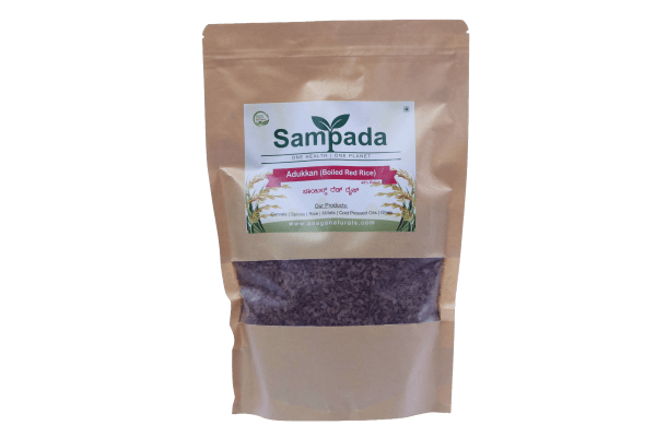 Adukkam Boiled Red Rice 1 Kg (Sampada)