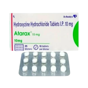ATARAX 10MG TABLET - A Stripe Of 15 Tablets