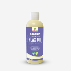 Organic Cold Pressed Flax Oil