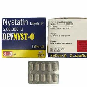 DEVNYST(NYSTATIN) 500000 IU TAB