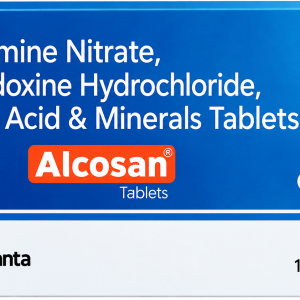 Alcosan Tablets Packaging Design
