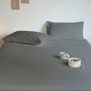 TerreNue’s Grounding King Size Bedsheets - Grey - image - 3